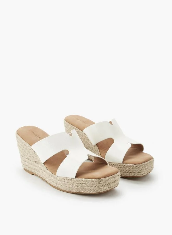 ببرمنة Women Wedge Heel Espadrille Sandals